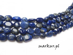 Lapis lazuli nugaty 58 mm sznur