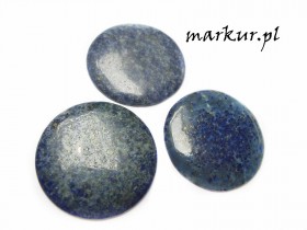 Lapis lazuli kaboszon moneta 37 mm 