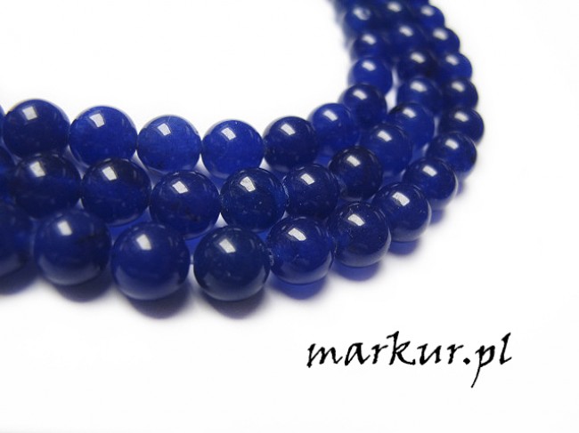 Jadeit chabrowy kula  8 mm sznur
