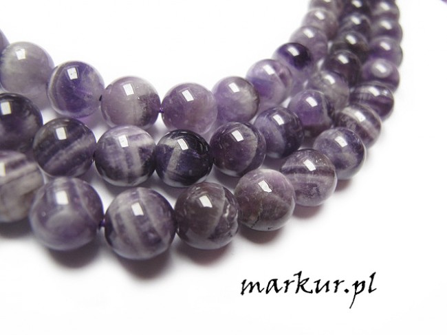 Ametyst saga kula  4 mm sznur