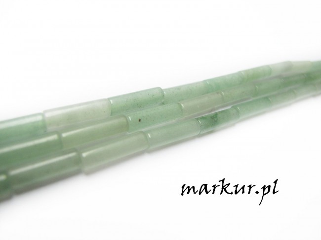 Awenturyn zielony pałeczki 4/13 mm sznur