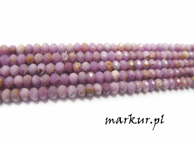Phosphosiderite fasetka oponka 2/3 mm sznur