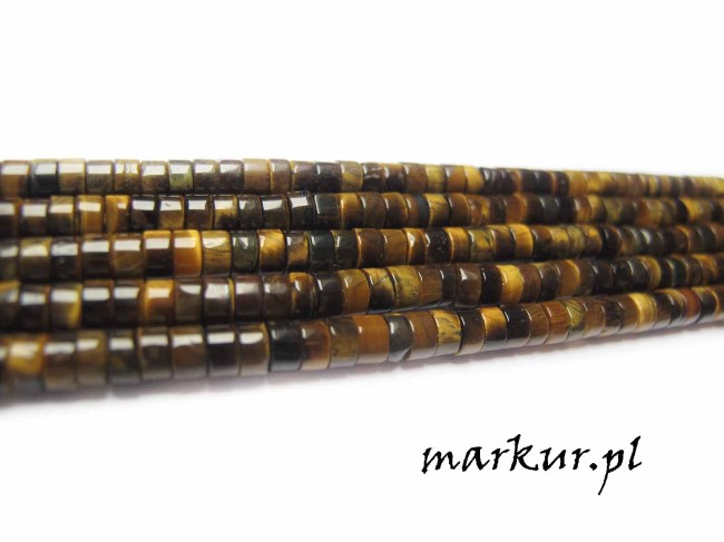 Tygrysie oko talarek  2/4 mm sznur