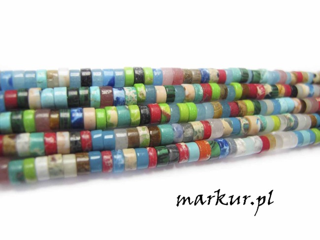 Mix kamieni talarek 2/4 mm sznur