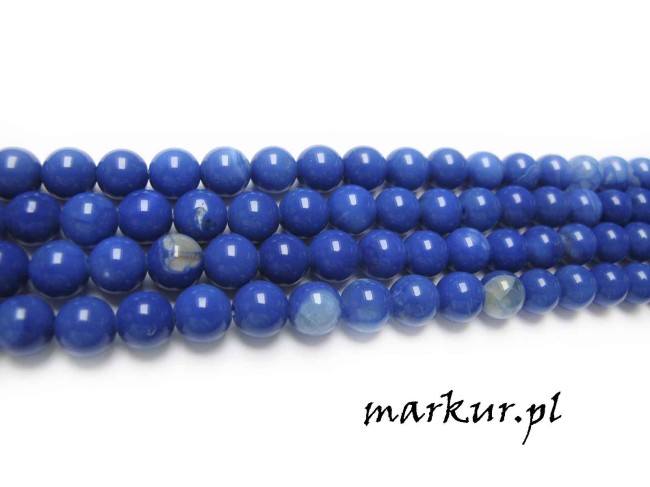 Agat chabrowy matrix kula  6 mm sznur (2)