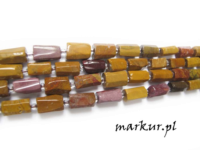 Mokait słupki nieregularne 8 - 12 mm sznur (1)