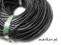 Rzemień jubilerski skórzany czarny grubość 2,5 mm opakowanie/100 metrów