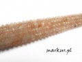 Kamień słoneczny fasetka oponka 2/3 mm sznur