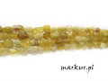 Opal żółty nugaty 6 - 8 mm sznur