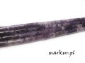 Lepidolit pałeczka 4/13 mm sznur
