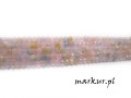 Morganit fasetka oponka 3/4 mm sznur