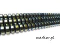 Hematyt kolor zielony oponka 5/8 mm sznur