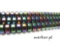 Hematyt mix kolorów oponka 3/4 mm sznur