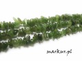 Nefryt sieczka drobna  4 - 8 mm sznur 40 cm