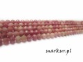 Rodonit fasetka kula  3 mm sznur