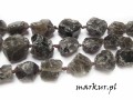 Kwarc dymny nugaty surowe stopniowane 20 - 30 mm sznur