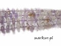 Ametryn talarki nieregularne 8 - 12 mm sznur