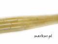 Jadeit żółty pałeczka 4/13 mm sznur