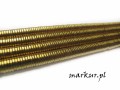 Hematyt kolor złoty talarek 1/6 mm sznur