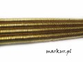 Hematyt kolor złoty talarek 1/6 mm sznur