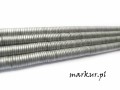 Hematyt kolor srebrny trawiony talarek  1/6 mm sznur