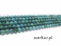 Magnezyt morski fasetka kula  2 mm sznur
