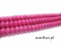 Howlit różowy oponka 4/6 mm sznur
