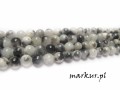 Jadeit dalmatyńczyk kula 10 mm sznur