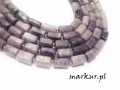 Lepidolit liliowy słupki nieregularne 8/11-13 mm sznur