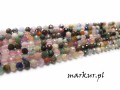 Mix kamieni fasetka kula  3 mm sznur