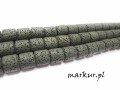 Lawa wulkaniczna khaki wałek 10 mm sznur
