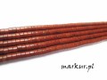 Jaspis królewski talarek  2/4 mm sznur
