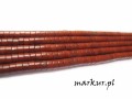 Jaspis królewski talarek  2/4 mm sznur