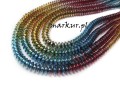 Hematyt cieniowany mix kolorów oponka 2/3 mm sznur