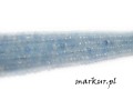 mini: Jadeit błękitny fasetka oponka 3/4 mm sznur (1)