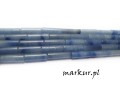 mini: Awenturyn niebieski pałeczka 4/13 mm sznur (2)