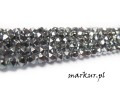 mini: Hematyt kolor srebrny fasetka nugaty  4 mm sznur (1)