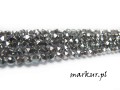 mini: Hematyt kolor srebrny fasetka nugaty  4 mm sznur (2)