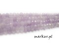 mini: Jadeit ametystowy jasny fasetka oponka 5/8 mm sznur (1)