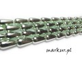 mini: Hematyt kolor pistacjowy łezka 8/16 mm sznur (1)
