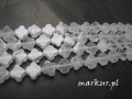 mini: Kwarc górski koniczyna 10 mm sznur (1)