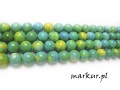 mini: Howlit niebiesko żółto biały kula 12 mm sznur (2)