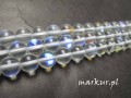 mini: Kwarc górski platerowany/zgrzewany kula 10 mm sznur (1)