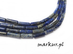 Lapis lazuli pałeczki 4/13 mm sznur