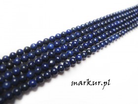 Lapis lazuli "B" kula  2 mm sznur