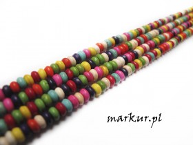 Howlit mix kolor oponka  2/4 mm sznur