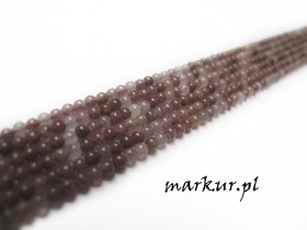 Awenturyn purpurowy kula  2 mm sznur
