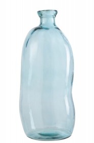 Wazon szklany Olivia Light Blue Bardzo Duży 73 cm