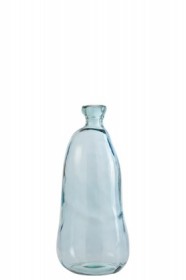 Wazon szklany Olivia Light Blue Duży 50,5 cm