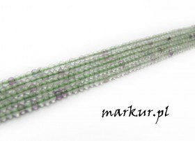 Fluoryt zielony kula  2 mm sznur